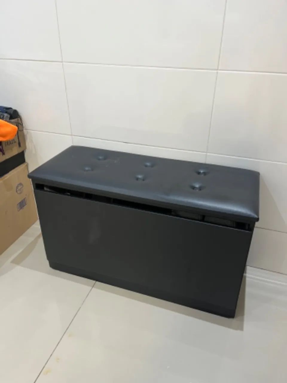 Sapateira banco preto