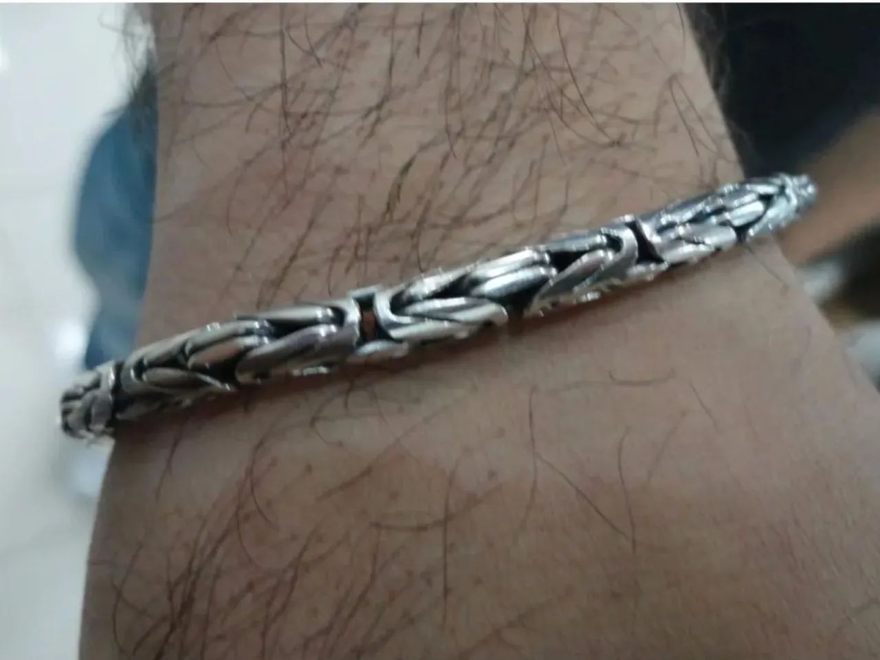 Pulseira Prata de Bali F/ Dragão  - Foto 2