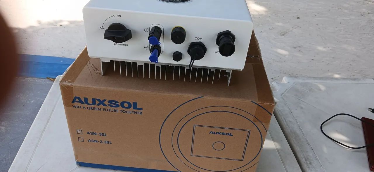 Inversor Auxsol novo na caixa - Foto 4