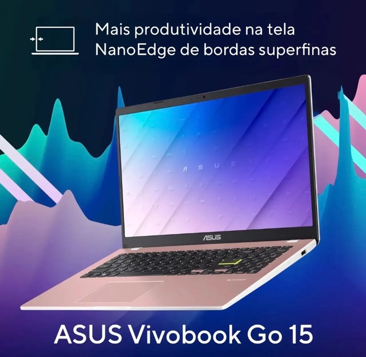 Notebook Asus rosa - Foto 2