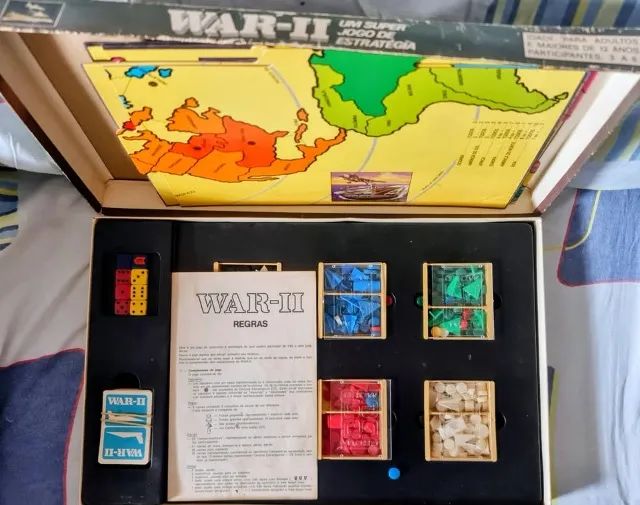Jogo de Tabuleiro War II (Grow) - Edição Antiga, Completo! - Foto 2