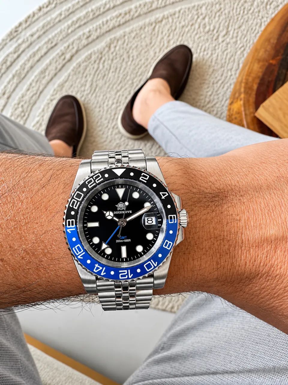 Relógio Addiesdive GMT Batgirl - Foto 4