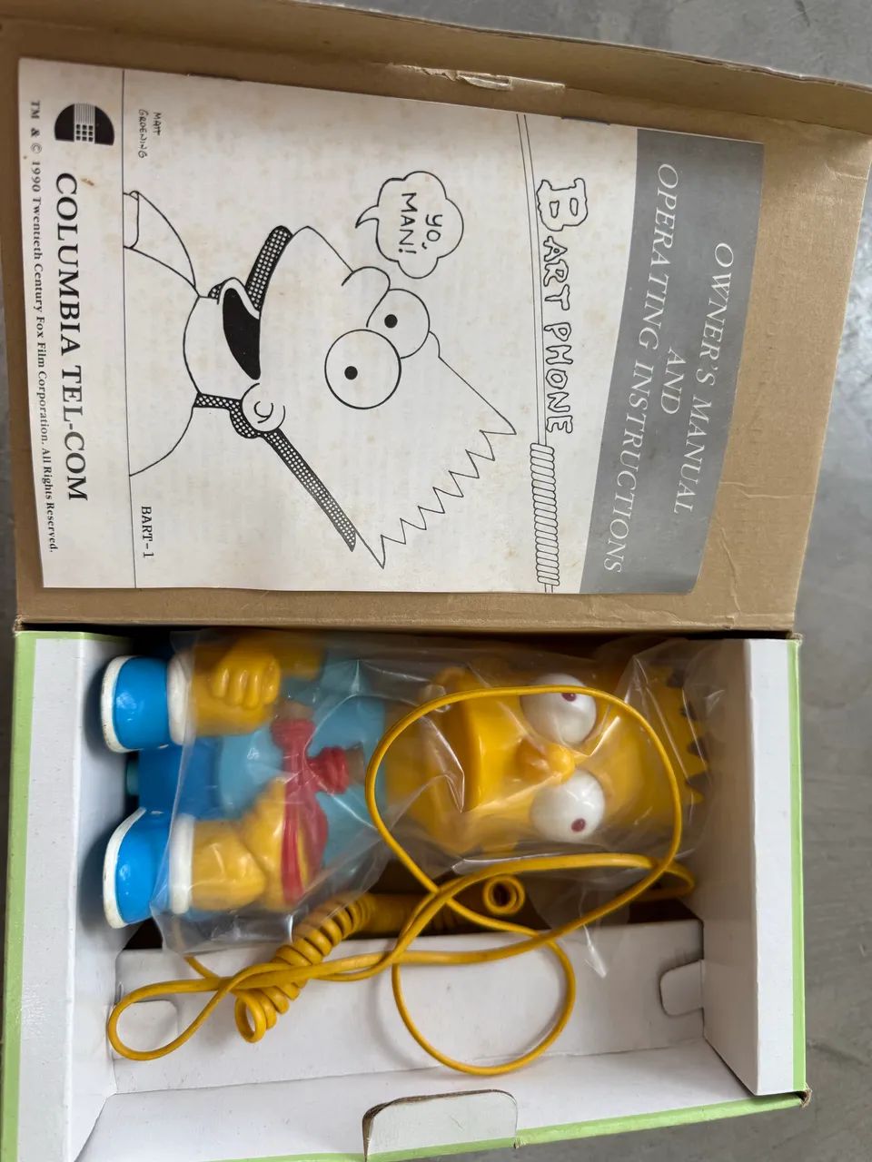Telefone Bart Simpson - colecionador - Foto 2