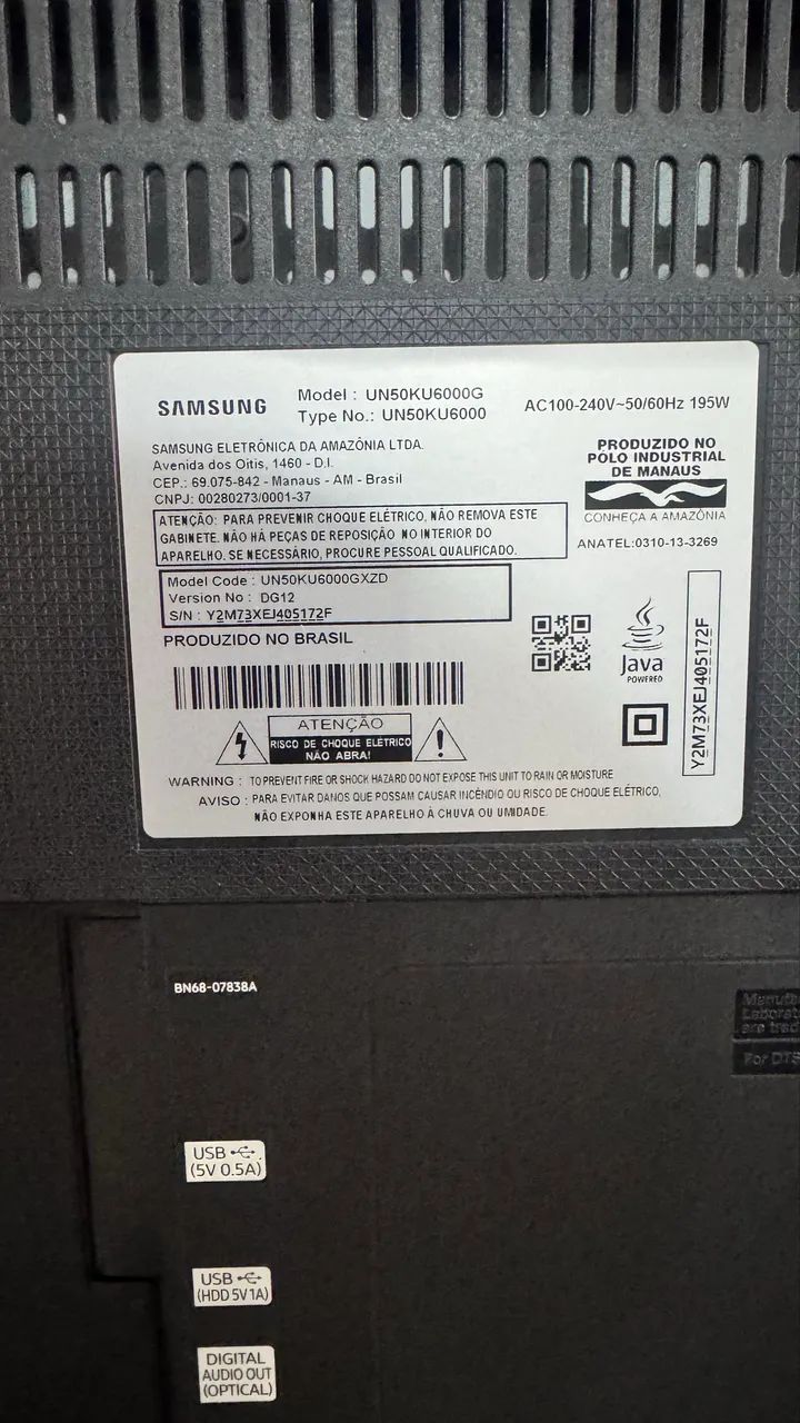 Televisão Samsung 50 polegadas  - Foto 4