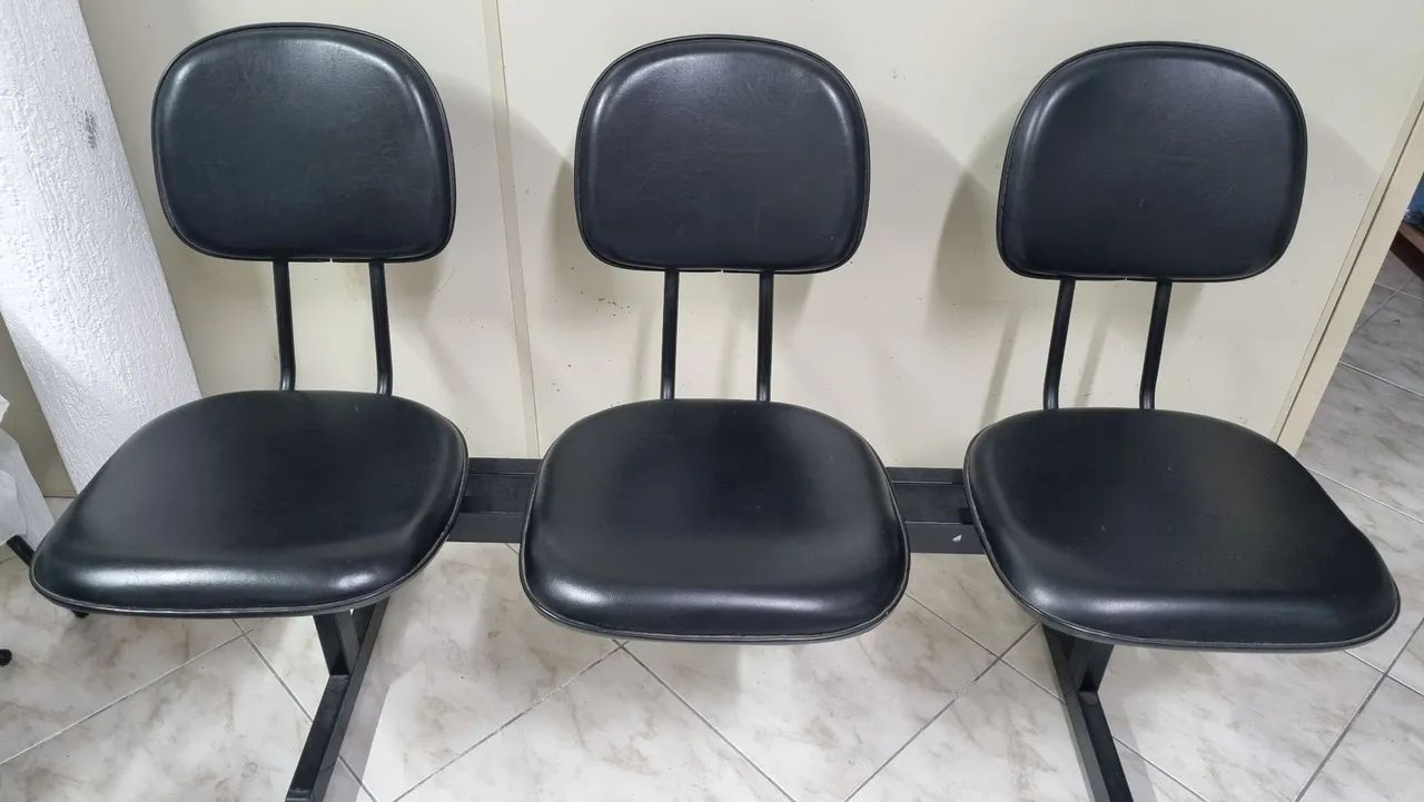 Jogo de 3 cadeiras - Foto 3