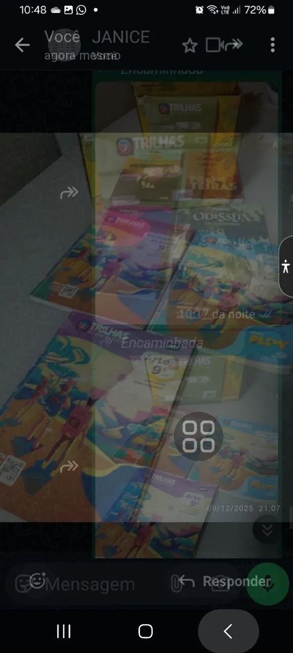 Vendo livros do 9°ano TRILHAS - Foto 3