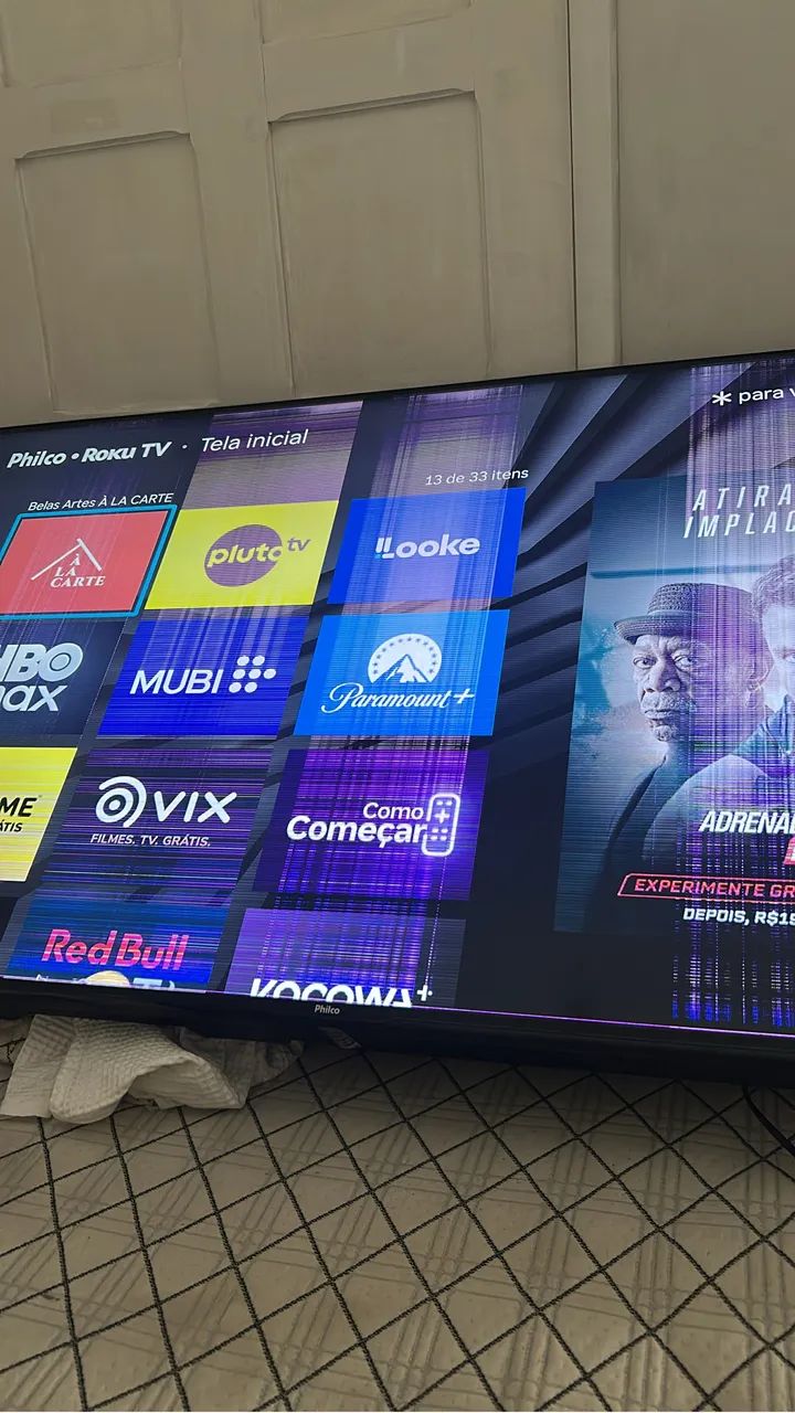 Tv 58P Philco (Listras na Tela)
