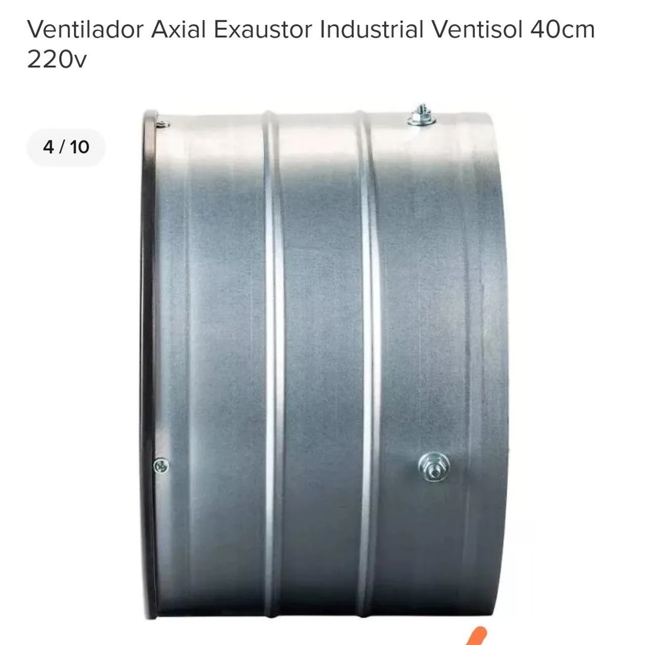 Exaustor Ventisol 40cm novo na caixa  - Foto 3