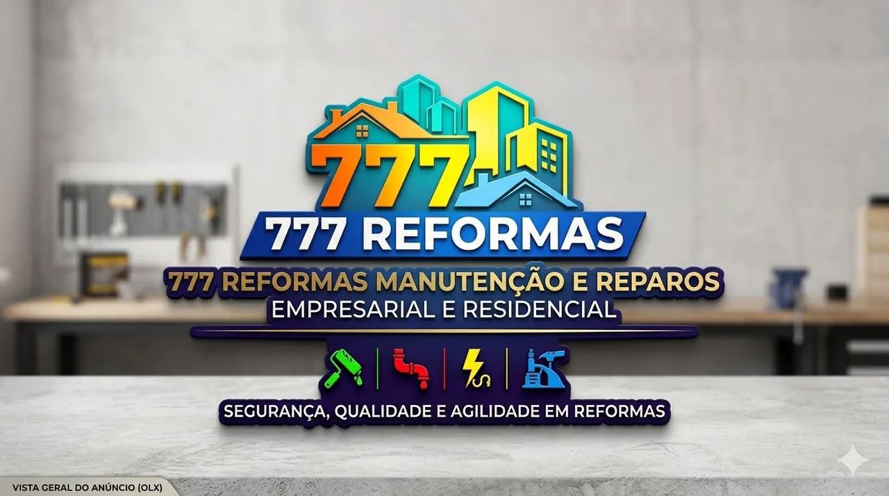 777 reformas e pequenos reparos