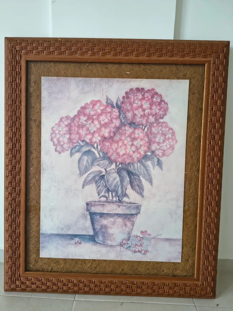 Quadro vaso de flor  - Foto 2