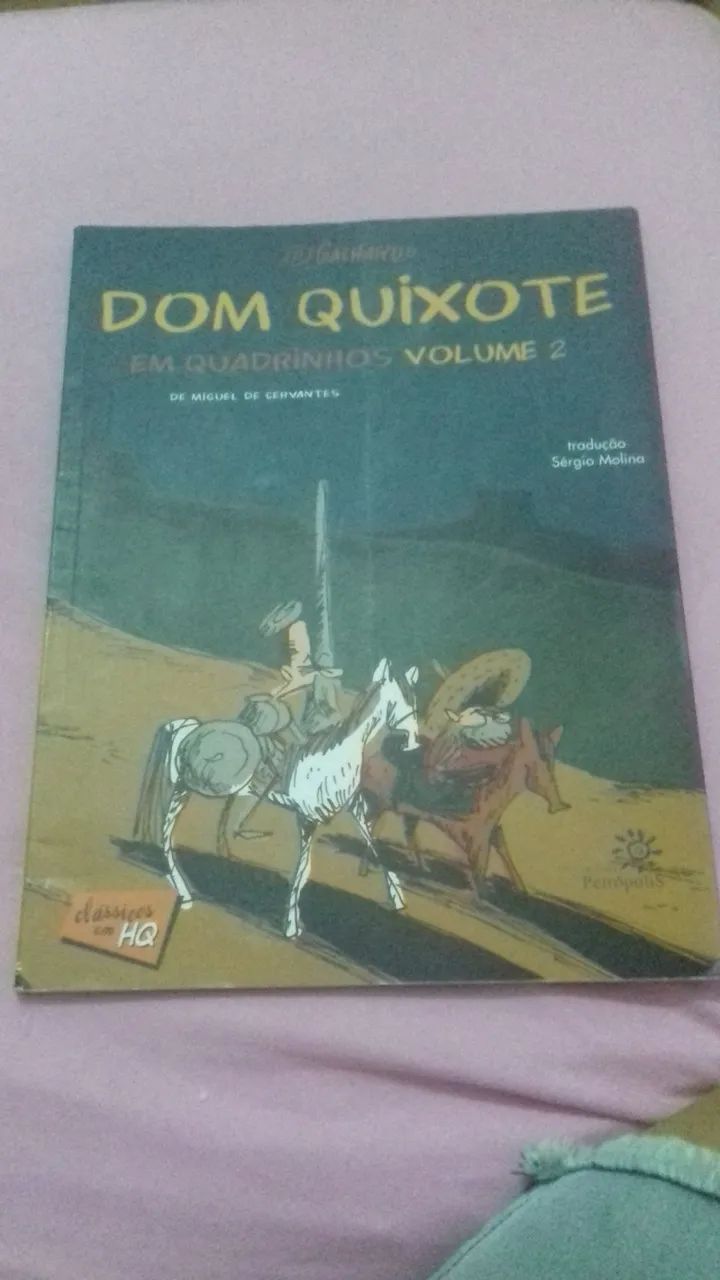 livro Dom Quixote Volume 2