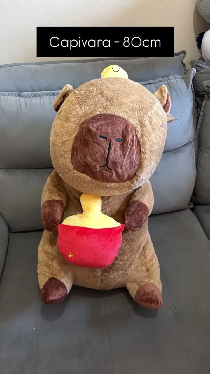 Pelúcia Gigante Capivara 1Metro