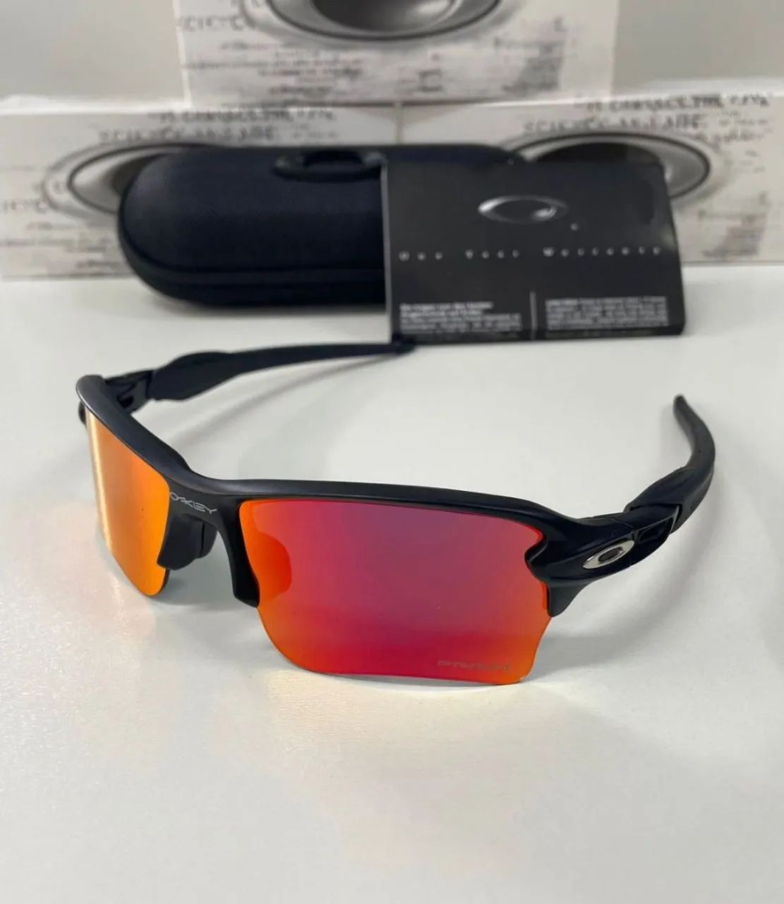 Óculos Oakley Flak 2.0 Rubi - Foto 2