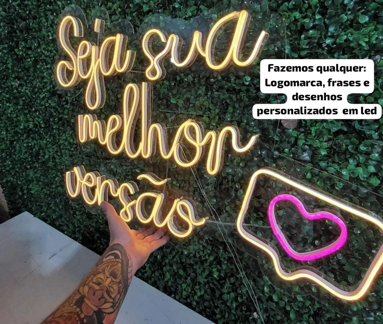 Placas PERSONALIZADAS  em led  - Foto 4