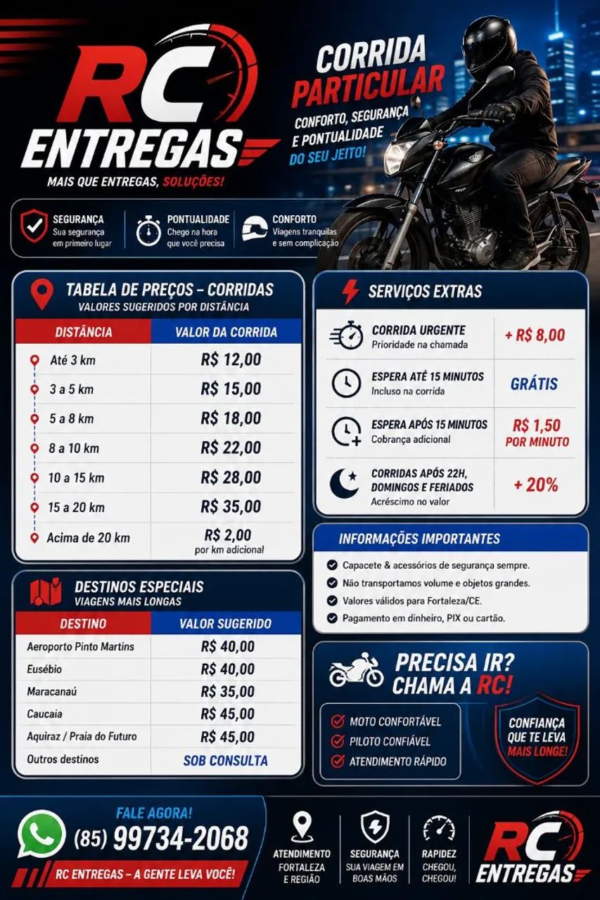 Motoboy disponível 