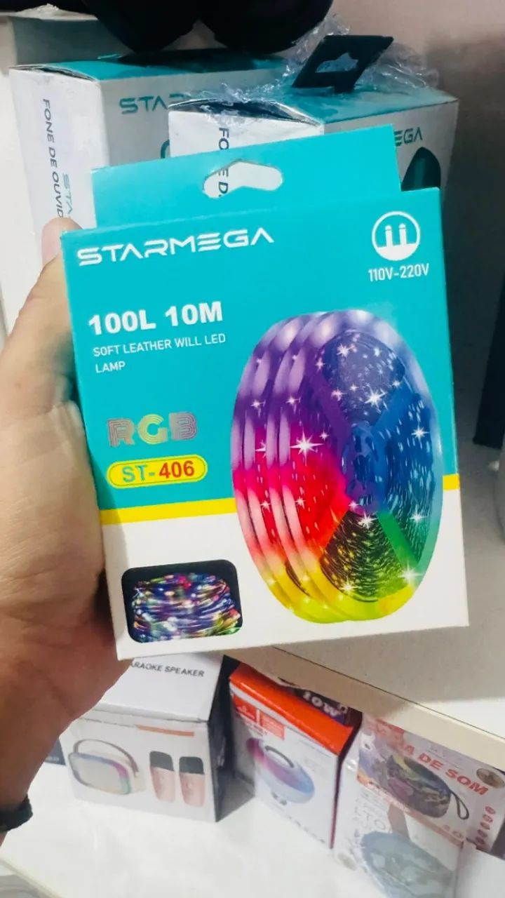 Fita de LED RGB - 10M - Starmega