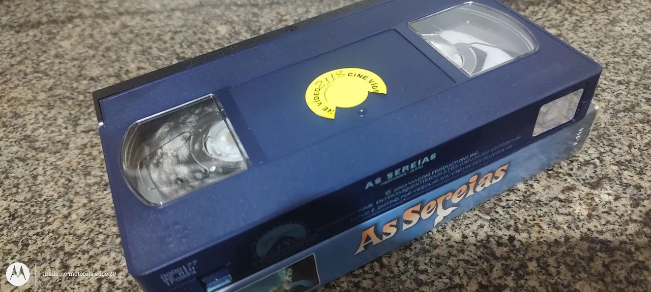 Fita vhs as sereias  - Foto 3