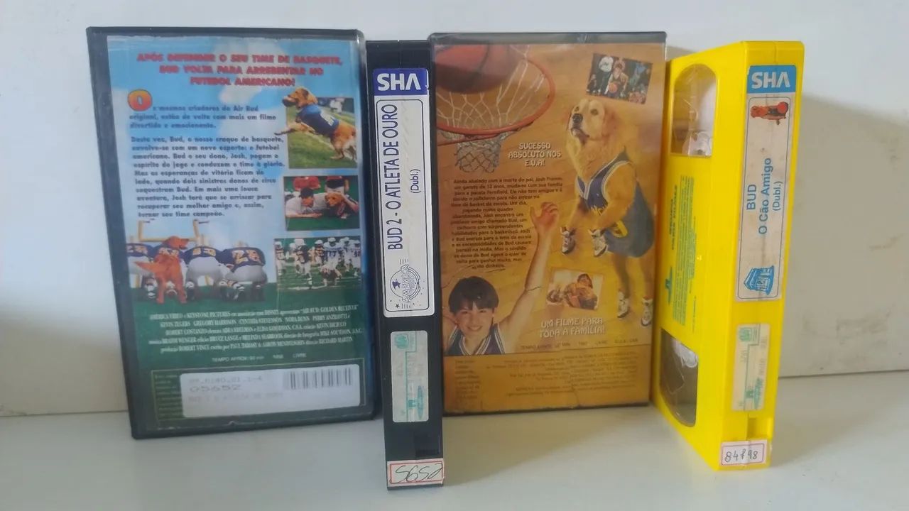VHS COLEÇÃO DUD O CÃO AMIGO 1 e 2 - Foto 2
