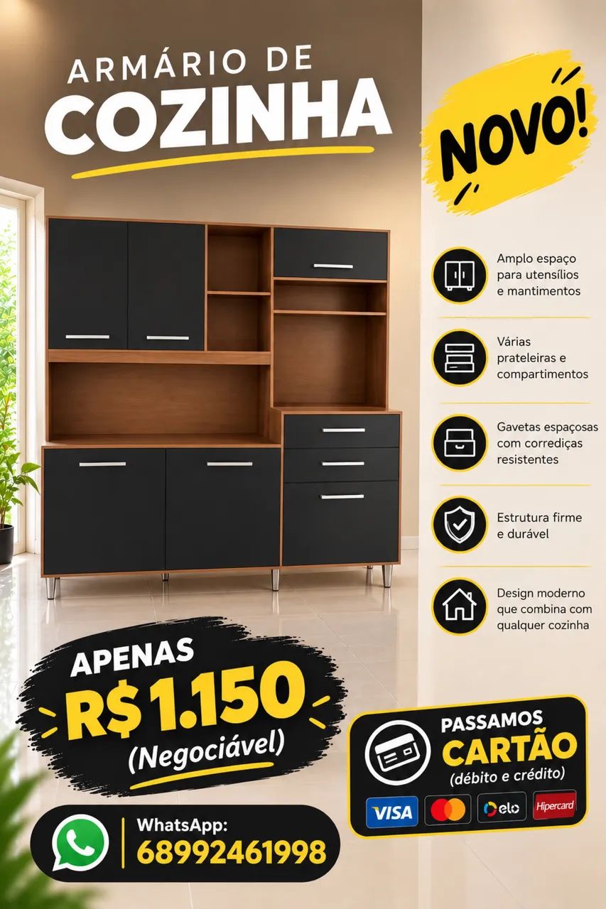 ARMÁRIO DE COZINHA 