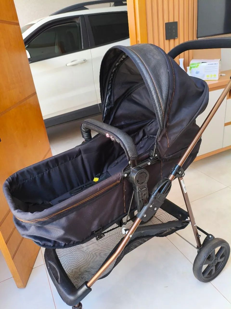 carrinho de bebê Moisés  - Foto 3