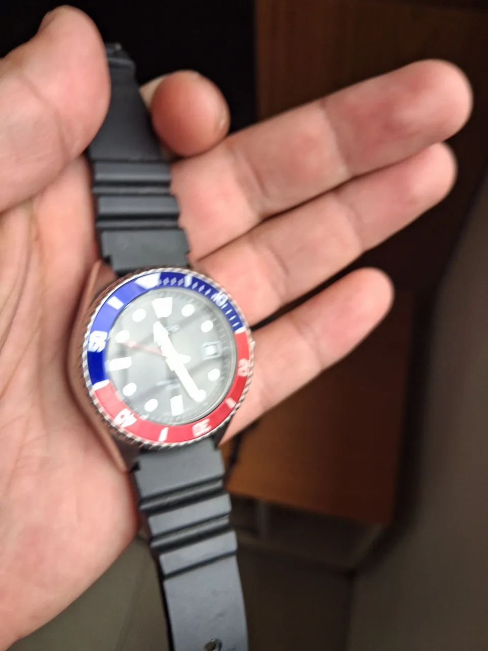 Relogio Casio Duro Pepsi MDV10 de 38mm - Foto 2