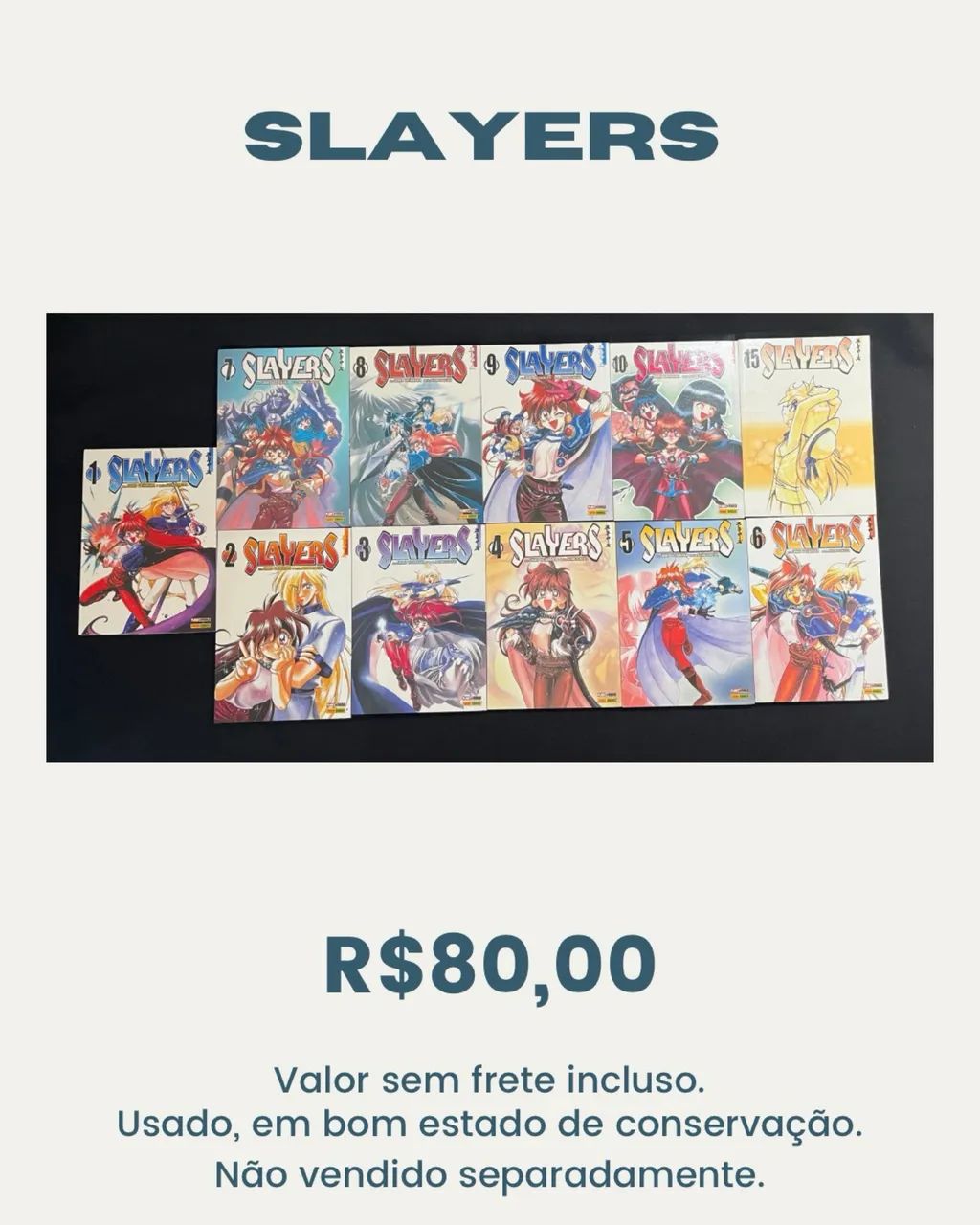 Mangá slayers 