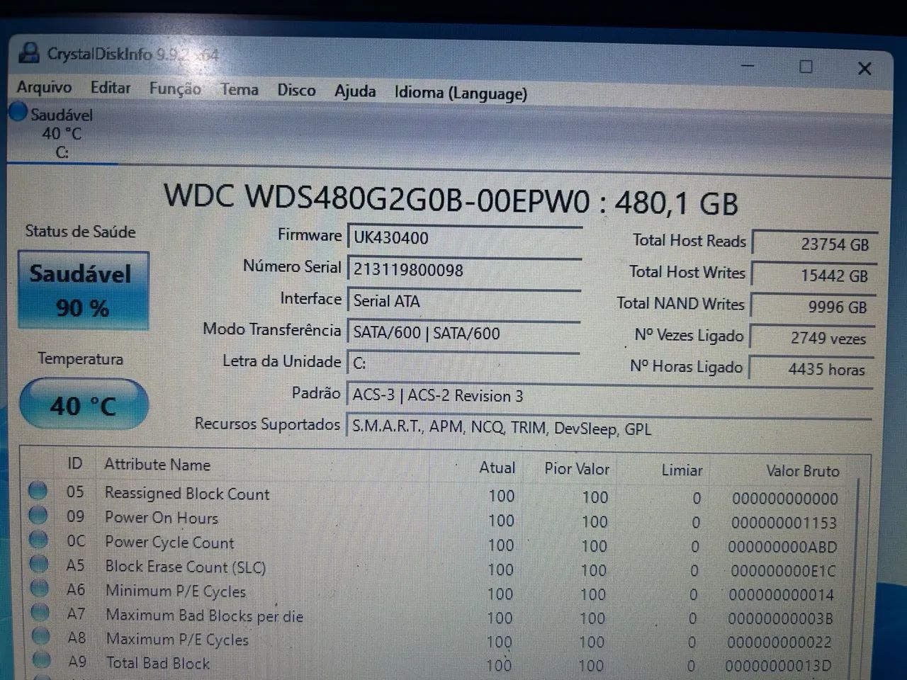 SSD 480 GB WD Green  - Foto 2