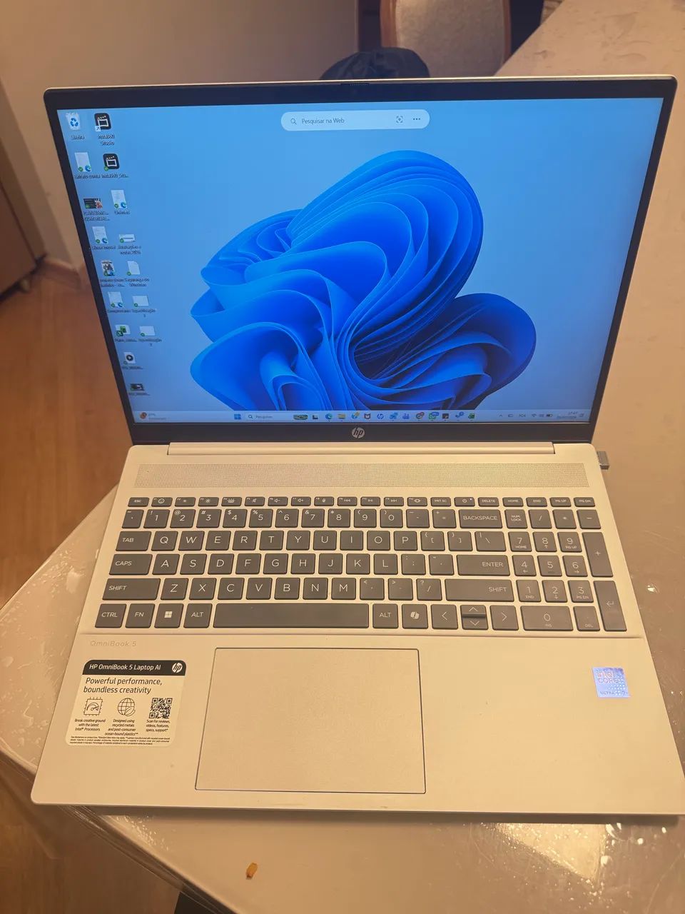 Notebook IA HP OmniBook 5 16 pol. 16-af1000 (B0VM8AV) - Foto 2
