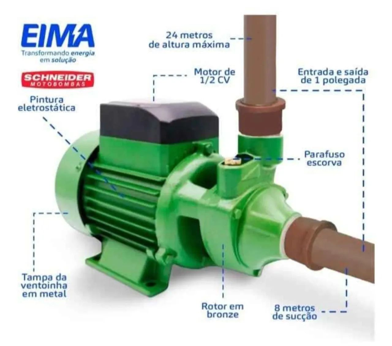 Bomba centrífuga e bomba submersivel  - Foto 4