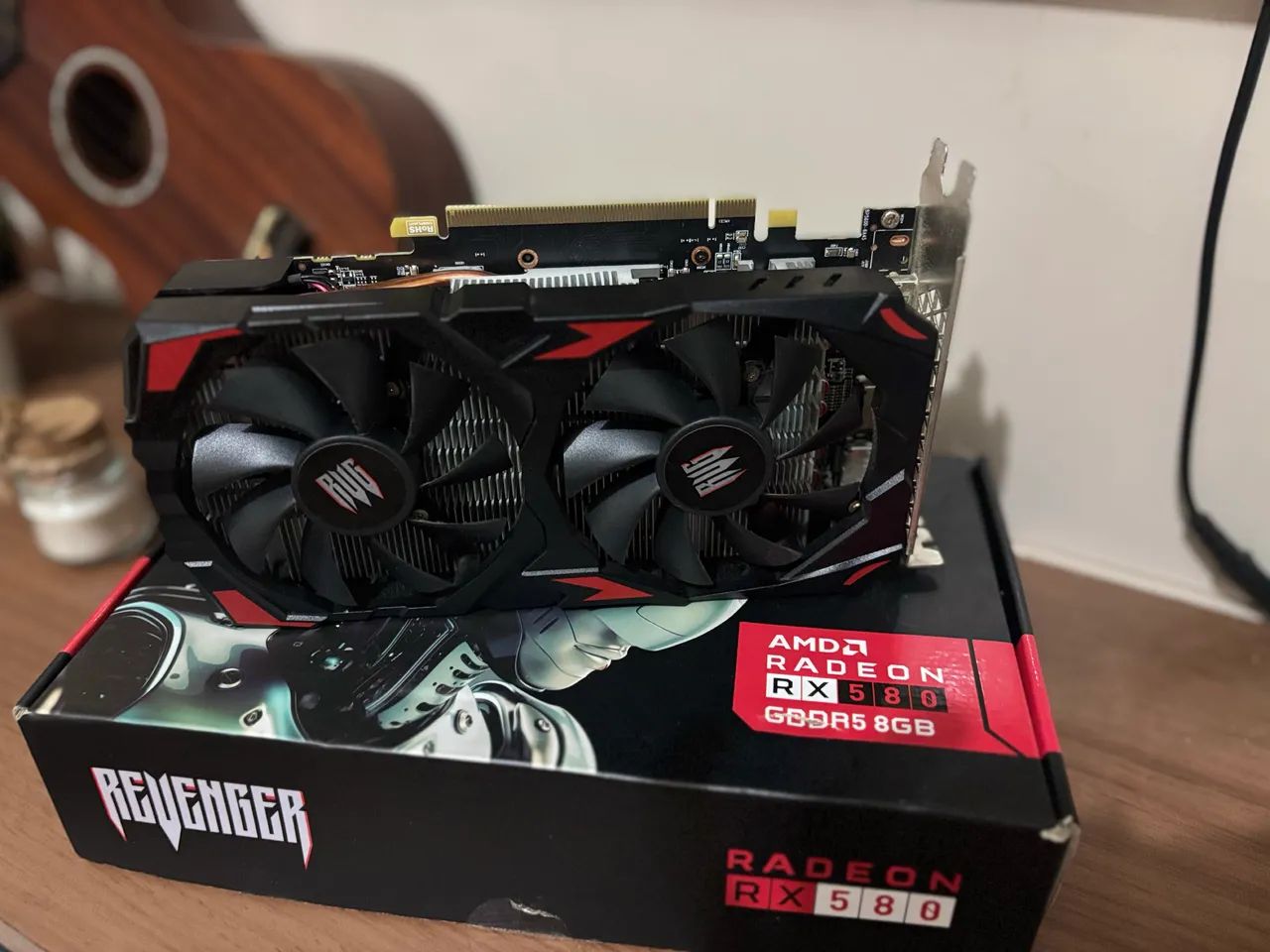 RX 580 8GB Placa de Vídeo
