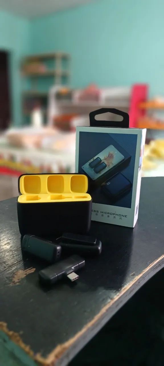 Microfone lapela sem fio - Foto 2