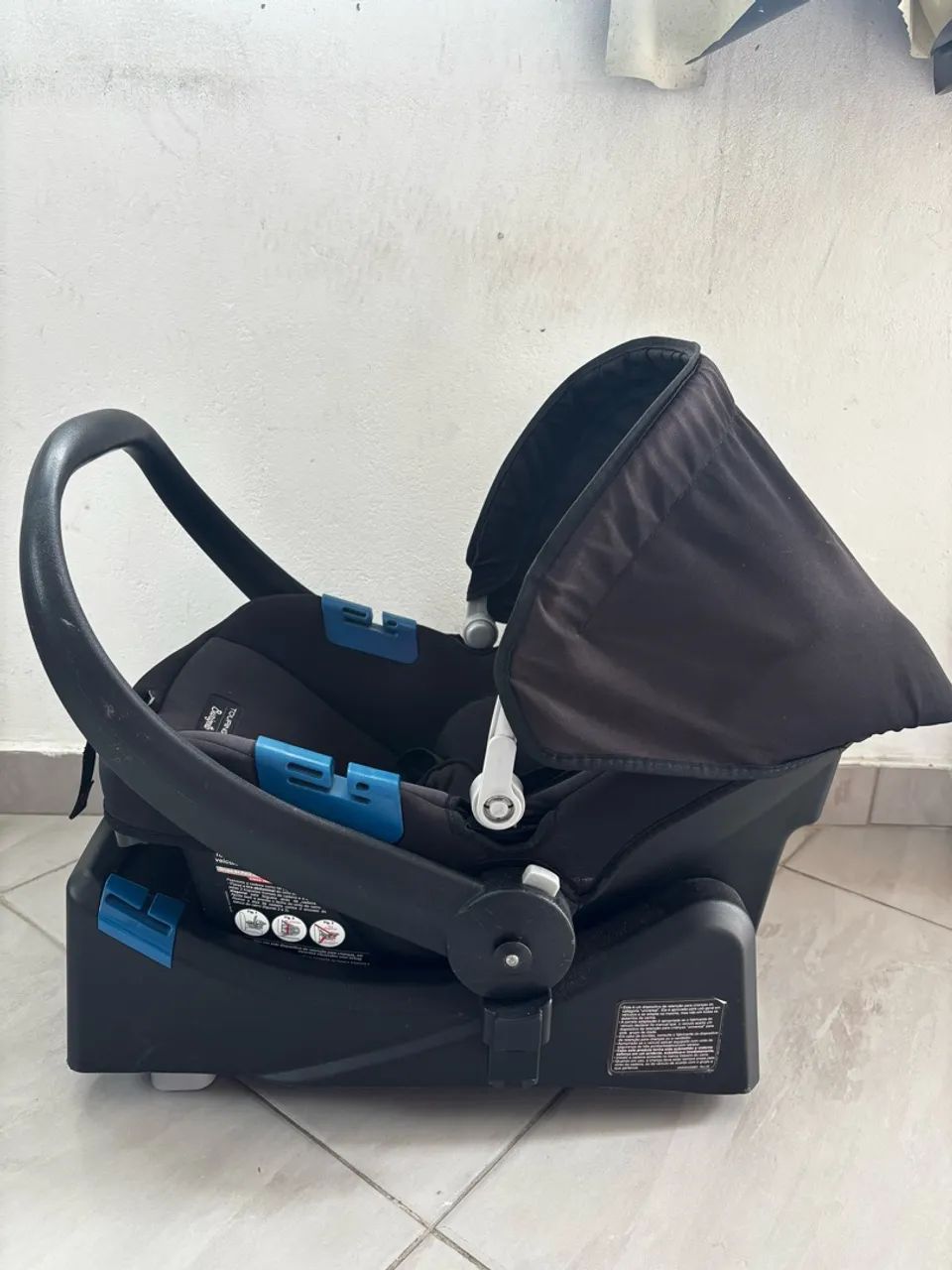 Carrinho de Bebê Burigotto Convert + Bebê Conforto + Base - Foto 4