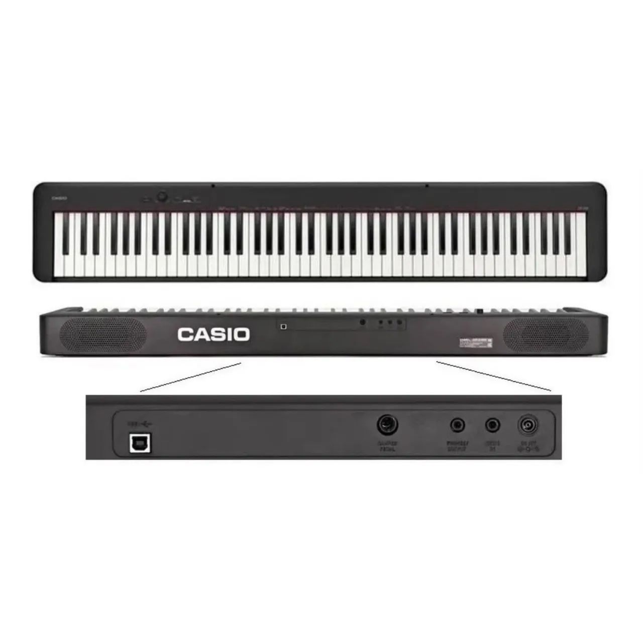 piano digital casio cdp-s100 - Instrumentos musicais - Jardim das
