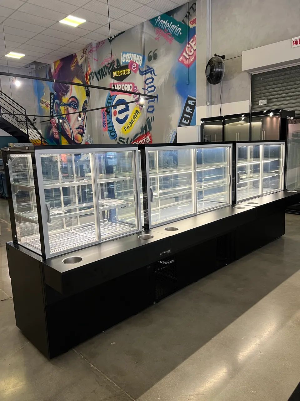 Vitrines padaria self service AUTO ATENDIMENTO - pronta entrega - novo