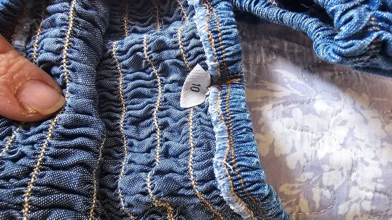 Vestido jeans Infantil - Foto 3