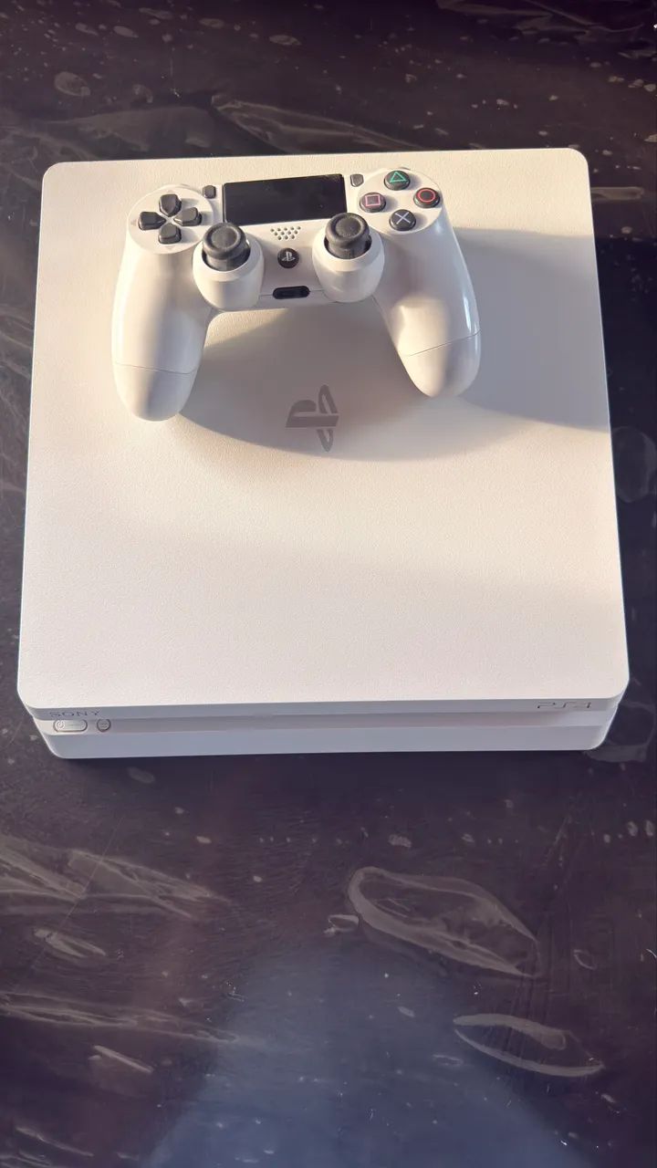 Ps4 Slim Branco - Foto 4