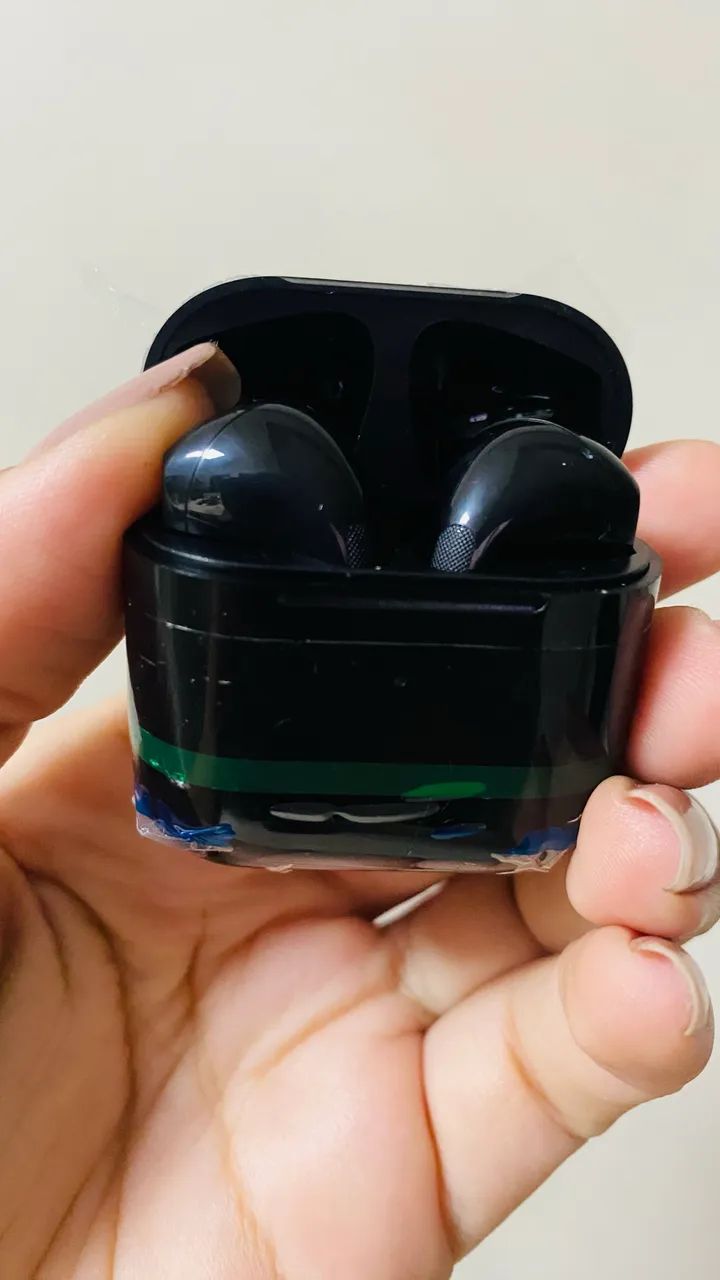 Fone Bluetooth TWS Sem Fio com Estojo Carregador