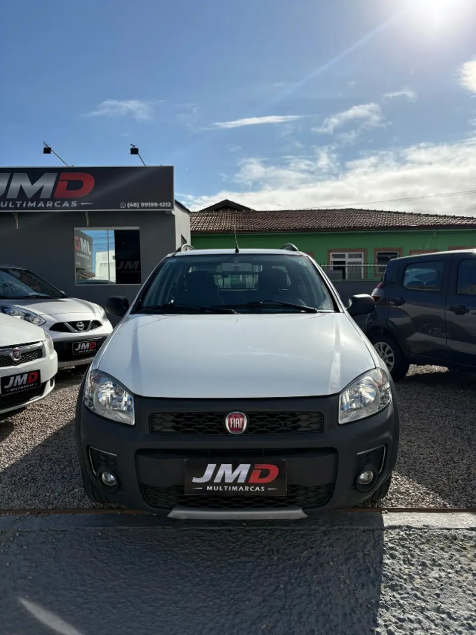 Fiat Strada Working Hard 1.4 Fire Flex 8V CD 2017 - Foto 2