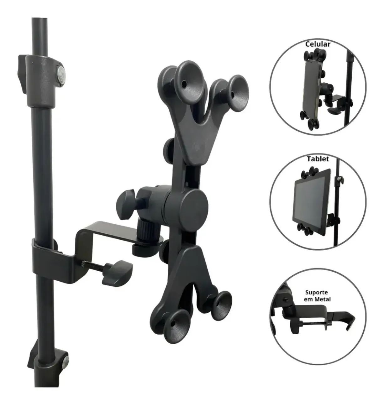 Suporte para celular pedestal 