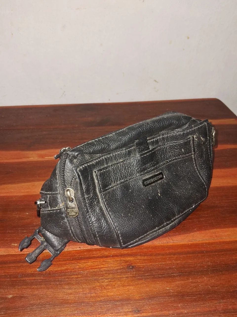 Bolsa de couro pochete courofino