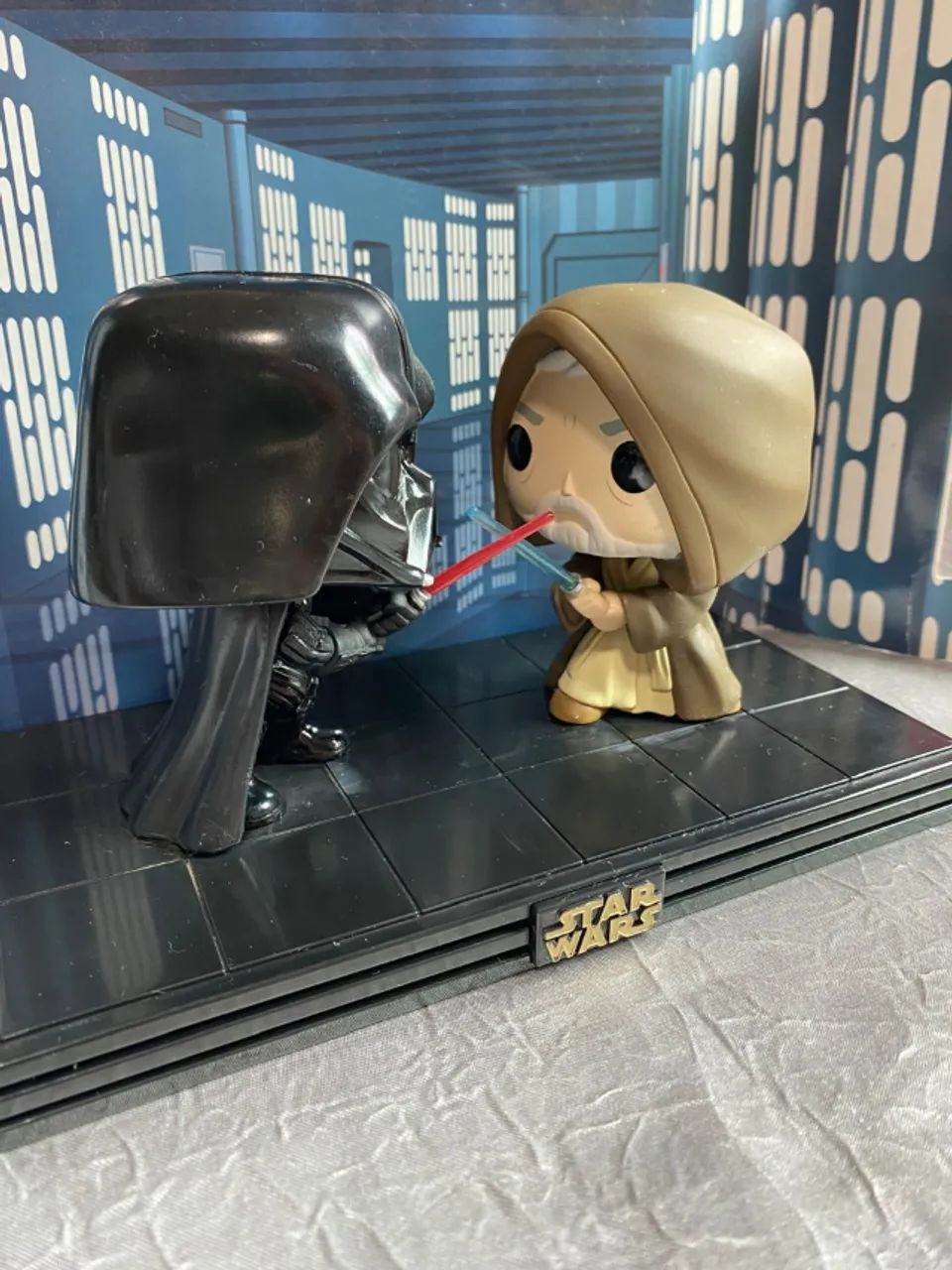 Funko Pop Death Star Duel Star Wars Movie Moments 225 - Hobbies e
