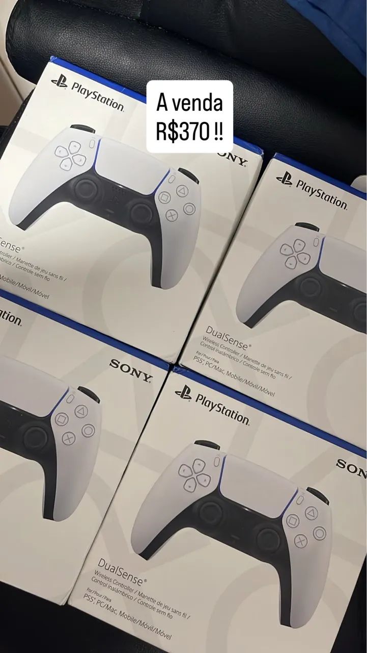 CONTROLE PS5 lacrado!!