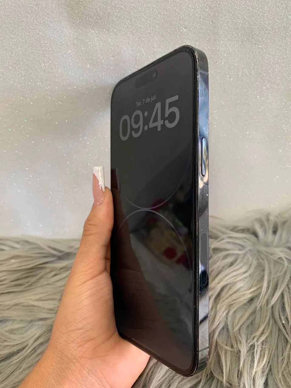 ?*IPHONE 14 PRO MAX 128GB* ?PRETO ?87% ?R$2.999 - Foto 2