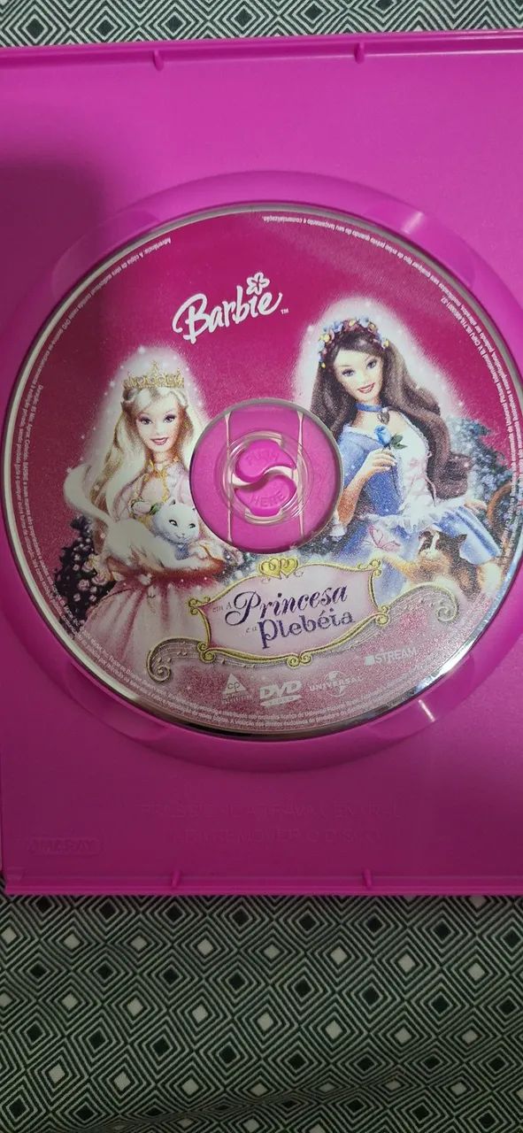 DVDs Barbie Princesa&Plebeia e 12 Princesas Bailarinas - Foto 4