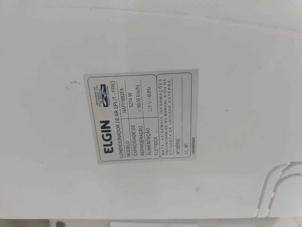 Ar Condicionado Split Elgin Eco Class de 18.000 BTUs - Foto 5