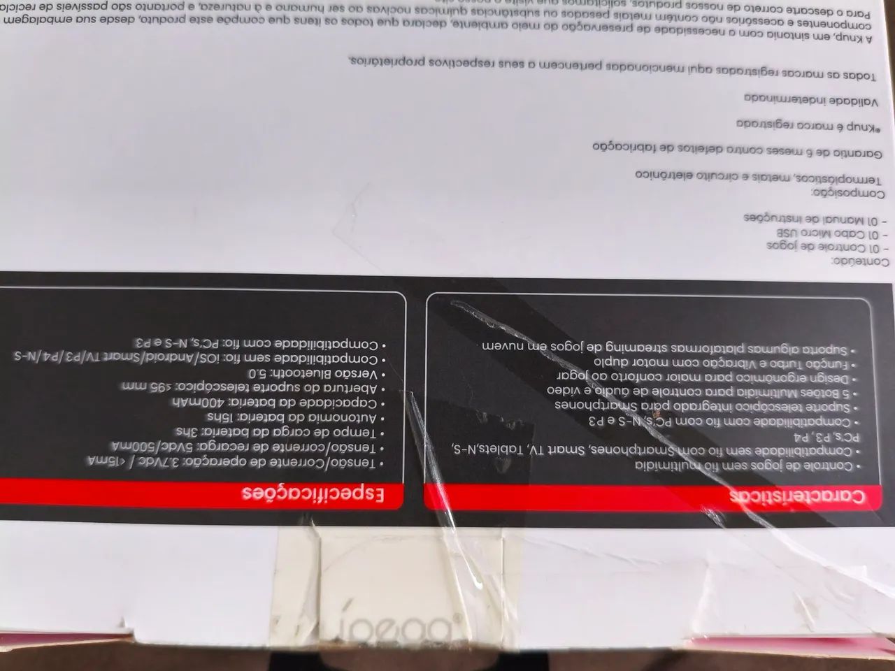 Controle novo Ipega  - Foto 5