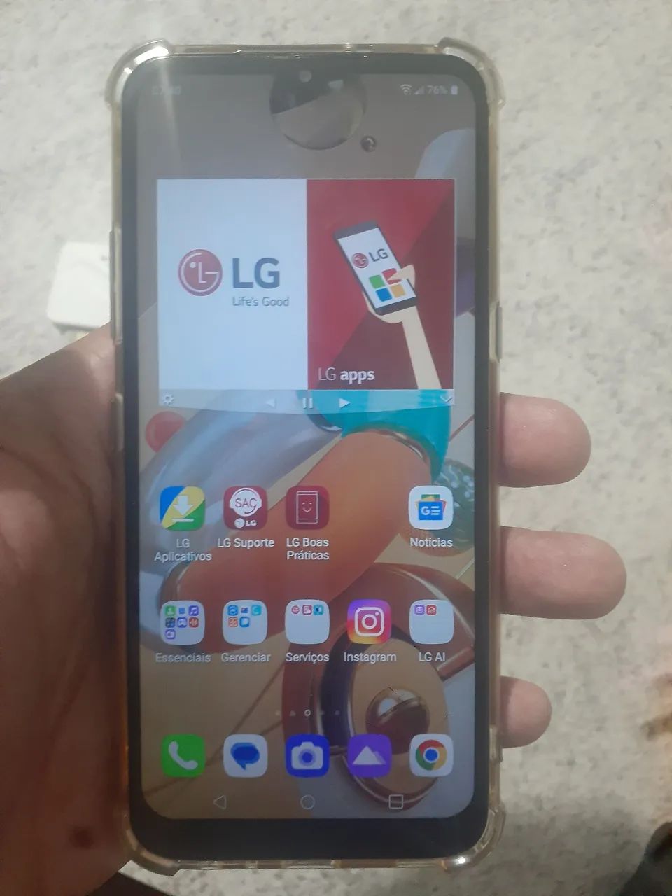 Celular  LGk41s - Foto 2