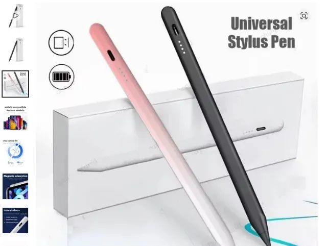 Caneta Touch Universal Ponta Fina para Tablet e Celular - Foto 2