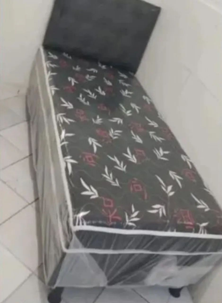 CAMA BOX DE SOLTEIRO - PRONTA ENTREGA -  DISPONÍVEL