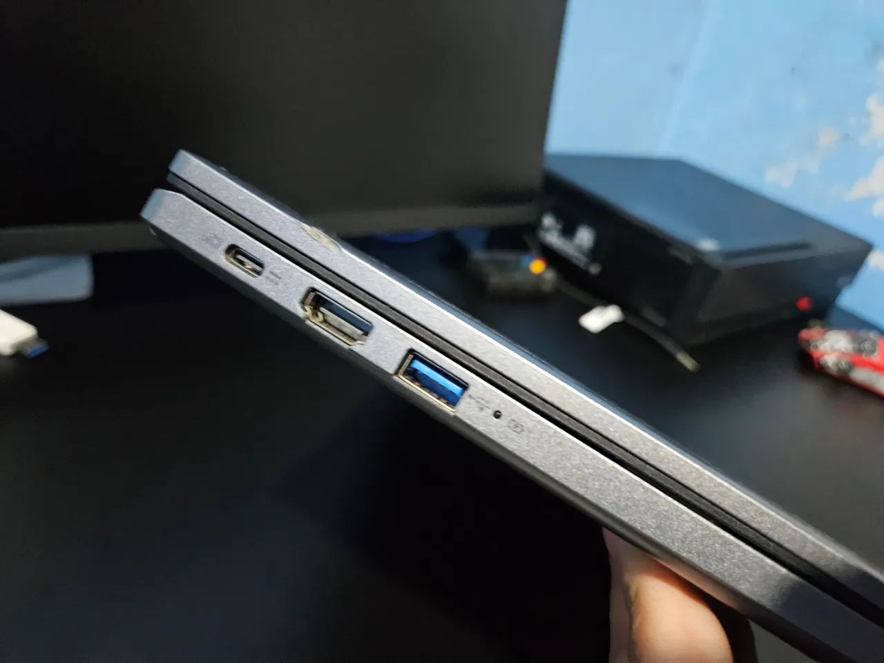 Chromebook plus Acer b514 Ryzen 3 7320c 8gb de ram e 128gb - Foto 4